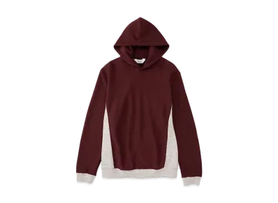 DIGAWEL Reverse Weave Hoodie "Maroon"