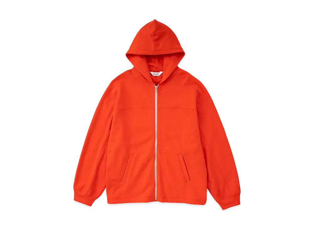DIGAWEL Dolman Sleeve Zip Hoodie "Red"
