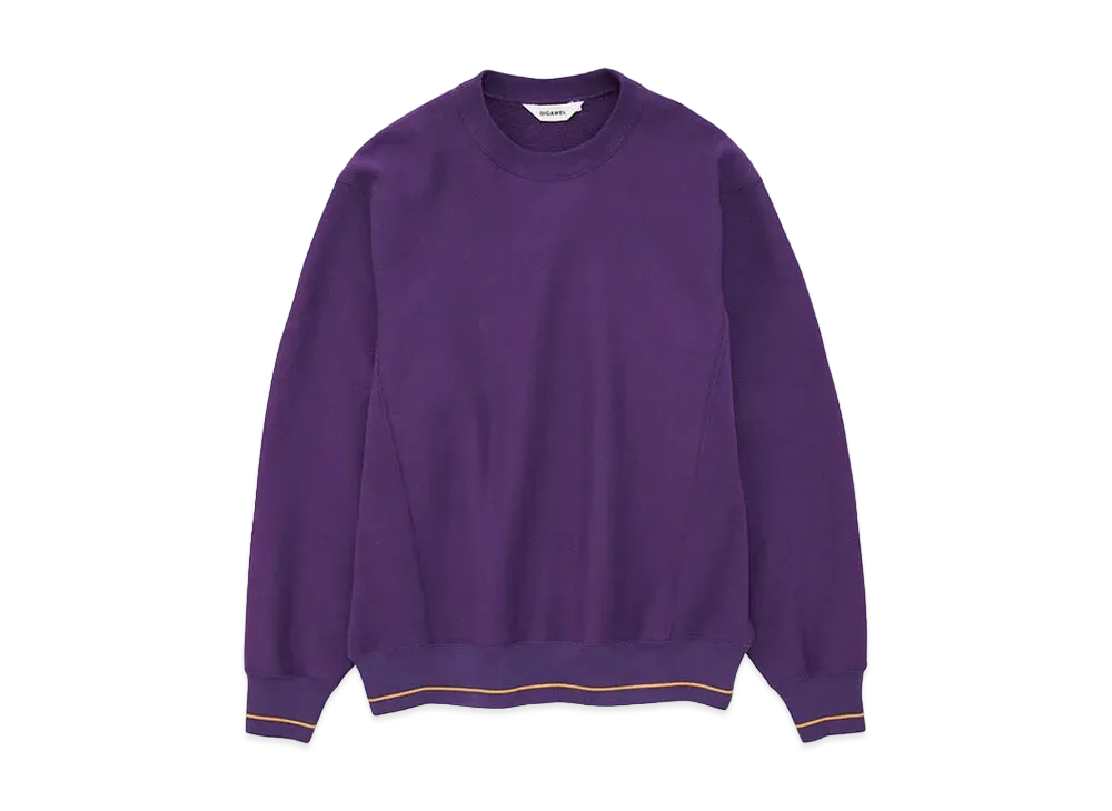 DIGAWEL Reverse Weave Sweatshirt "Purple"