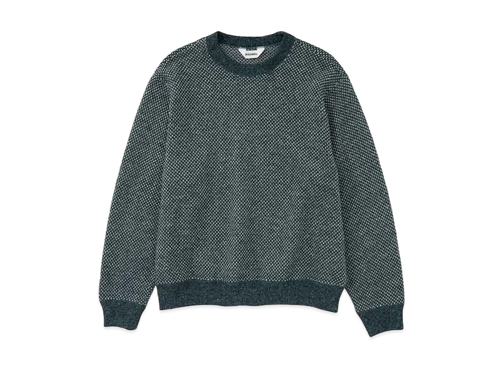DIGAWEL Hexagonal Patterns Sweatshirt "Blue"