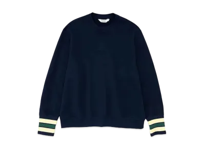 DIGAWEL Border Rib Sweatshirt "Navy"