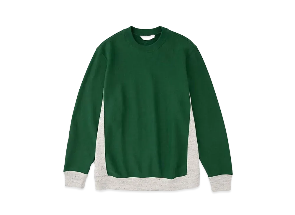 DIGAWEL Reverse Weave Sweat Shrit "Green"