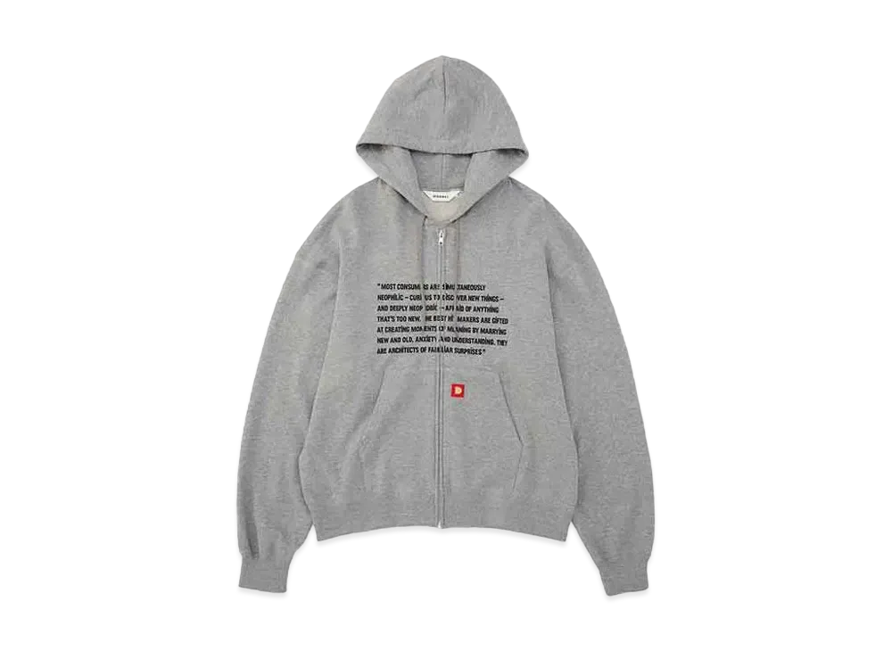 DIGAWEL Statement Hoodie "Grey"