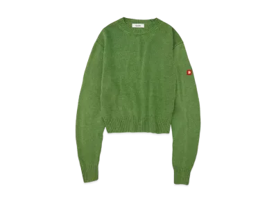 DIGAWEL Stonewashed Silk Sweater "Fade Green"