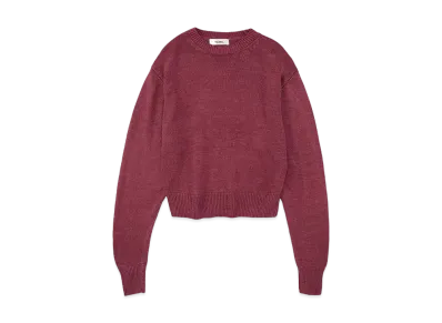 DIGAWEL Stonewashed Silk Sweater "Fade Purple"