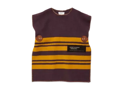 DIGAWEL Horse Blanket Vest "Mustard/Purple"