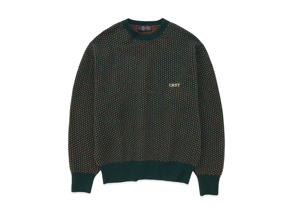 DIGAWEL CRST Sport Merino Jumper "460/Green*Brown"