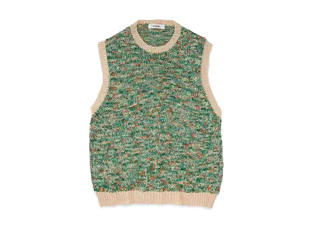 DIGAWEL Knit Vest "Green"