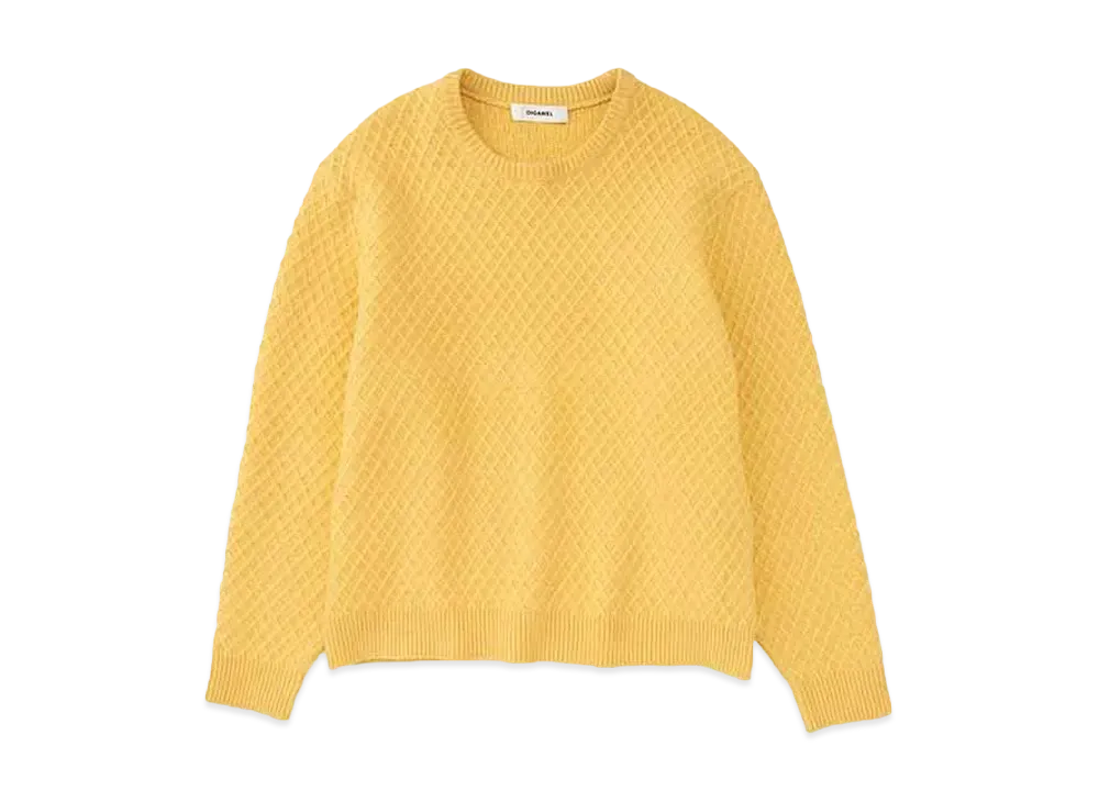 DIGAWEL Waffle Sweater "Yellow"