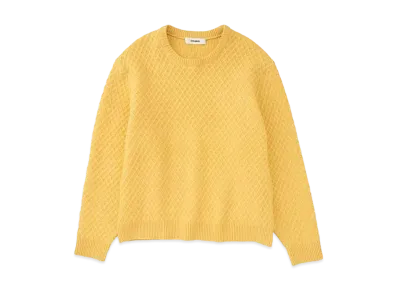 DIGAWEL Waffle Sweater "Yellow"