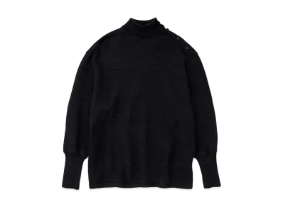 DIGAWEL BK-Indigo Turtleneck Sweater "Black"