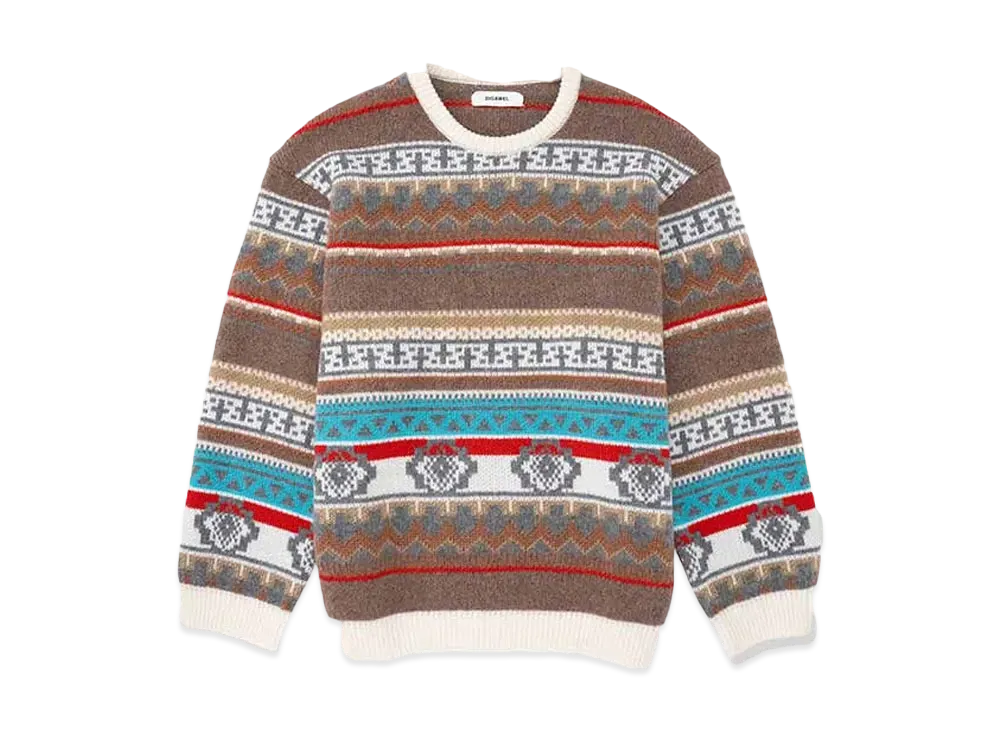 DIGAWEL Jacquard Sweater "Jacquard"