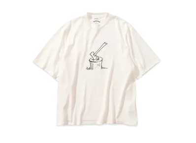 DIGAWEL T-shirt2 Shining Tee "White"