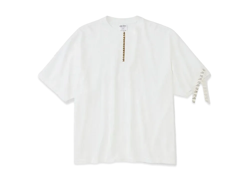 DIGAWEL T-shirt(Ready-Made) Studs "White"