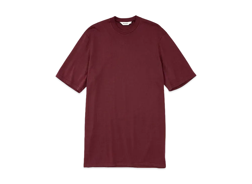DIGAWEL Long Length T-shirt "Burgundy"