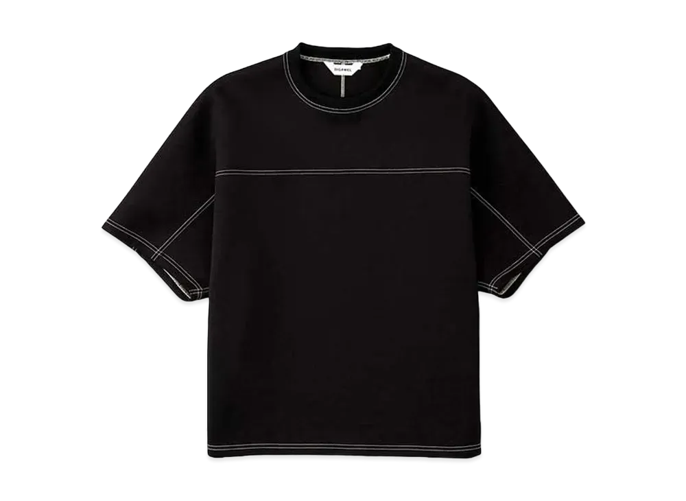 DIGAWEL Bonding Dolman Sleeve T-Shirt "Black"