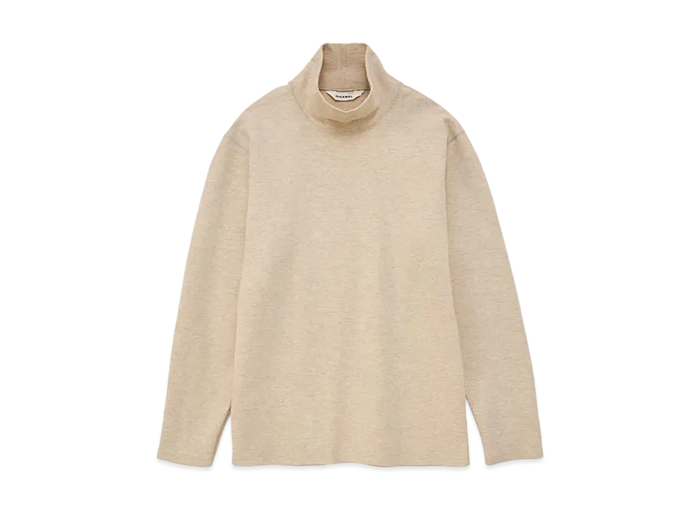 DIGAWEL Turtleneck L/S T-shirt "Heather Beige"
