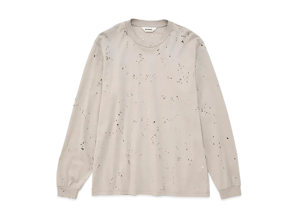DIGAWEL Damage L/S T-shirt "Greige"