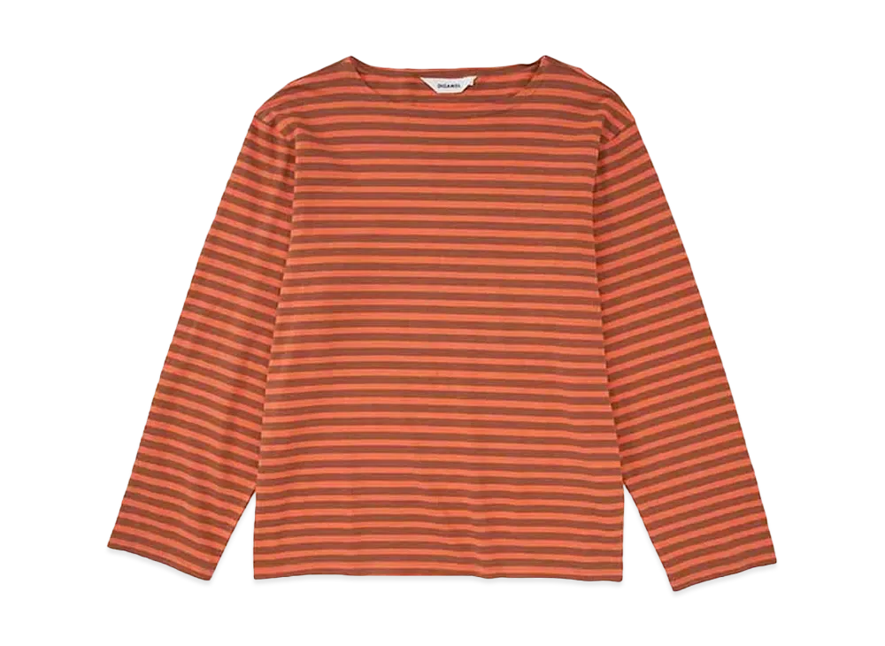 DIGAWEL Boat Neck L/S "Orange"