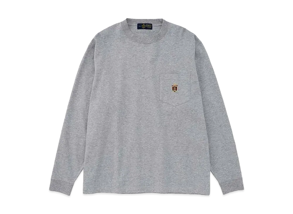 DIGAWEL CRST Pocket Long Sleeve Tshirts "003/Grey"
