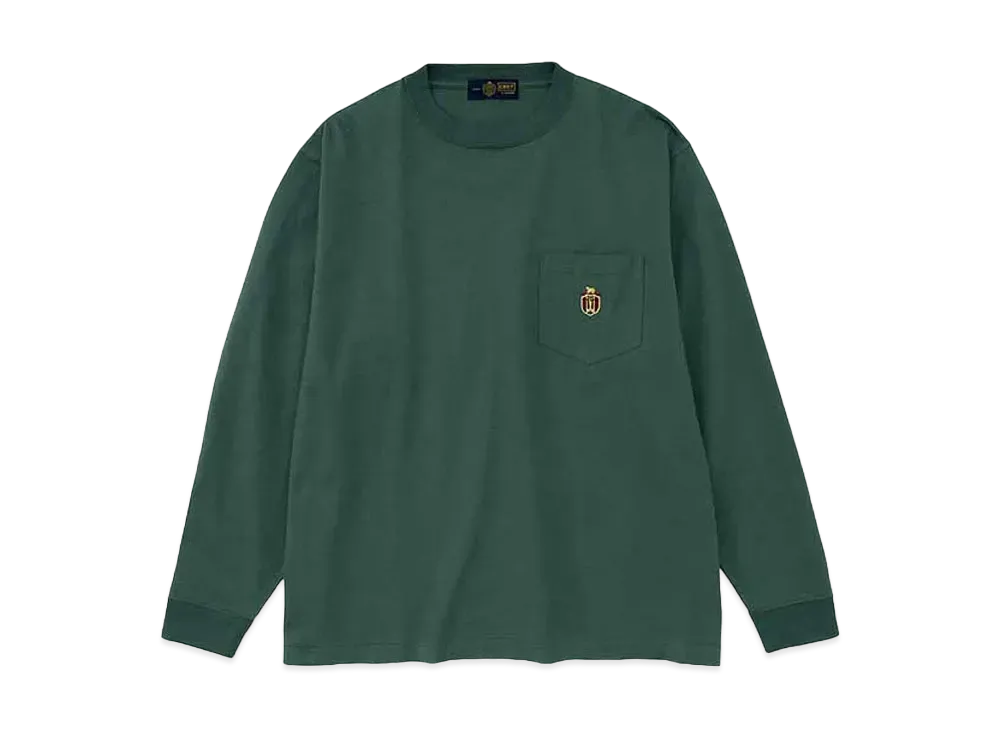 DIGAWEL CRST Pocket Long Sleeve Tshirts "060/Green"