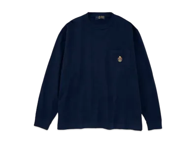 DIGAWEL CRST Pocket Long Sleeve Tshirts "075/Navy"