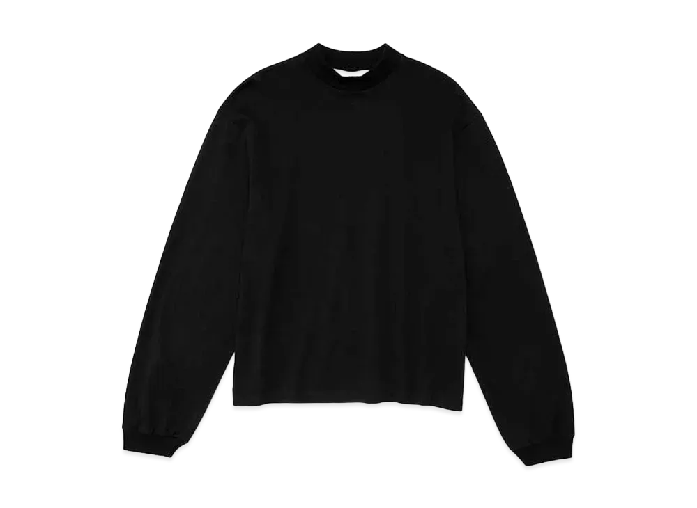 ディガウェル モック ネック L/S T-シャツ "ブラック"