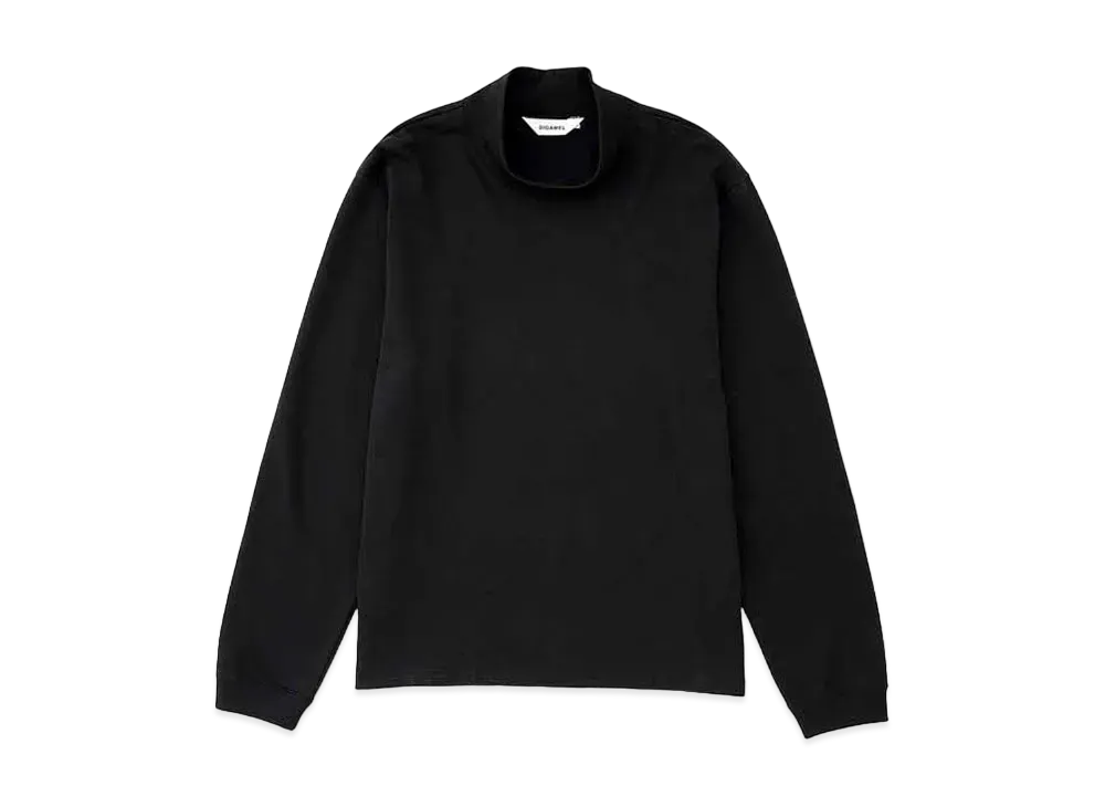 DIGAWEL Mockneck L/S "Black"