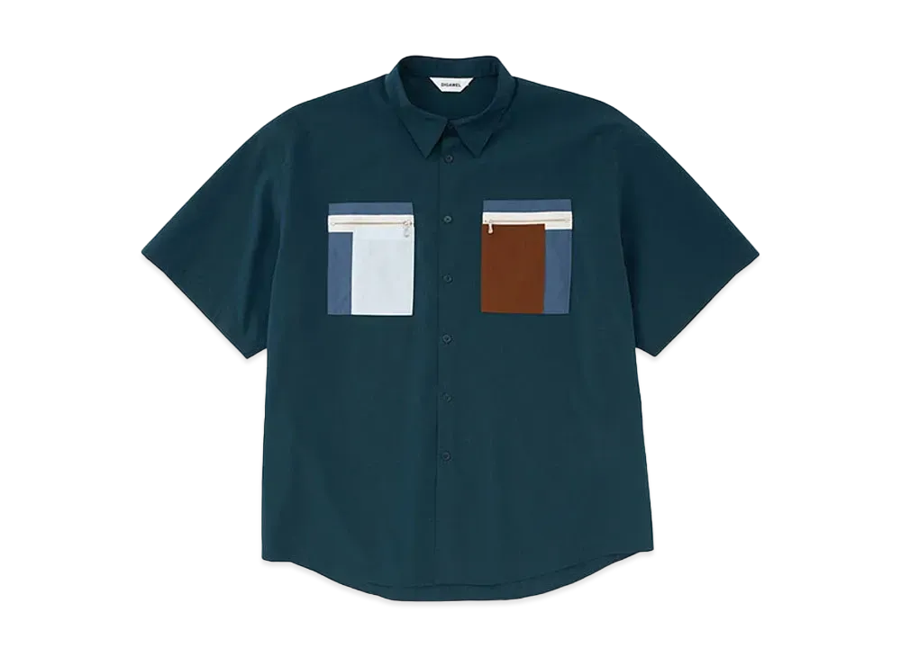 DIGAWEL Oversized S/S Shirt "Brown"