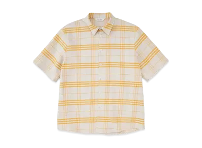 DIGAWEL S/S Shirt (Check)1 "Yellow"
