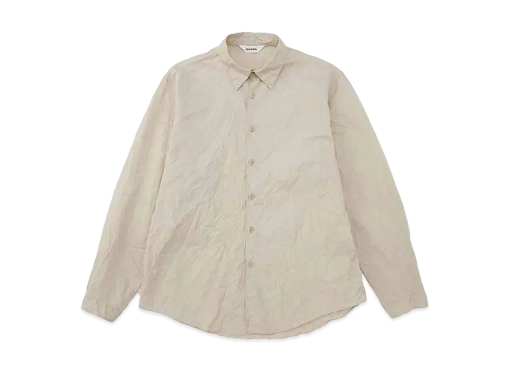 DIGAWEL Shirt (Crease Finish) "Sand Beige"