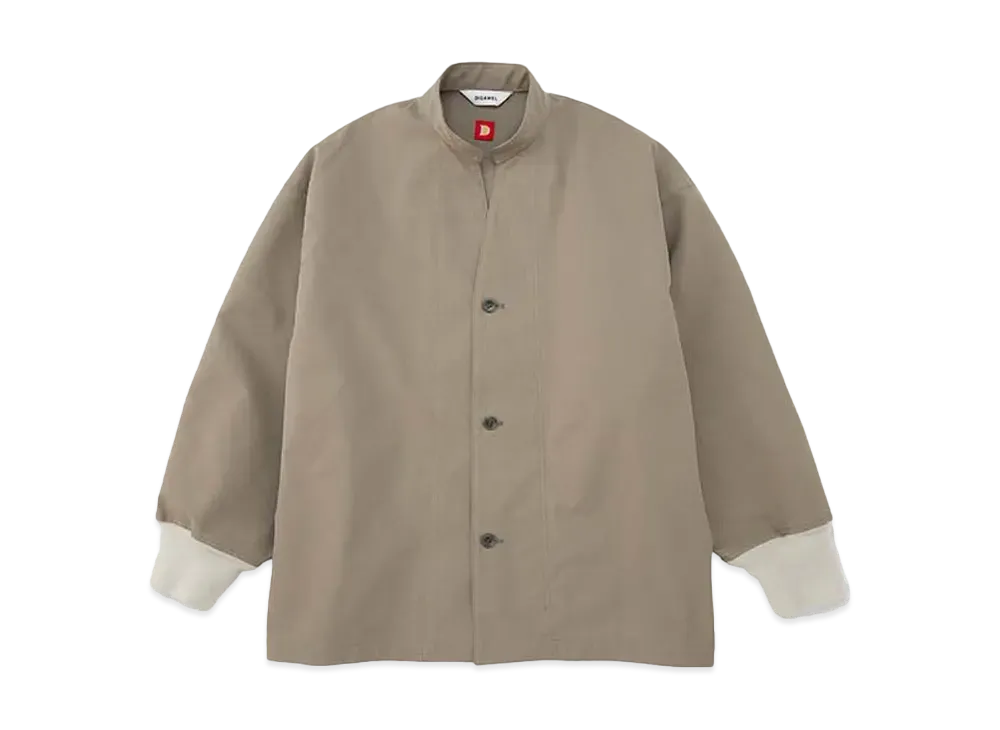 DIGAWEL Cuff Rib Shirt "Grey"