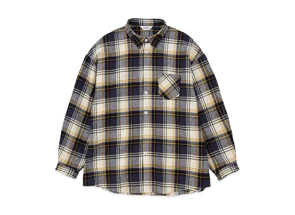DIGAWEL Oversized Check Shirt "Blue"