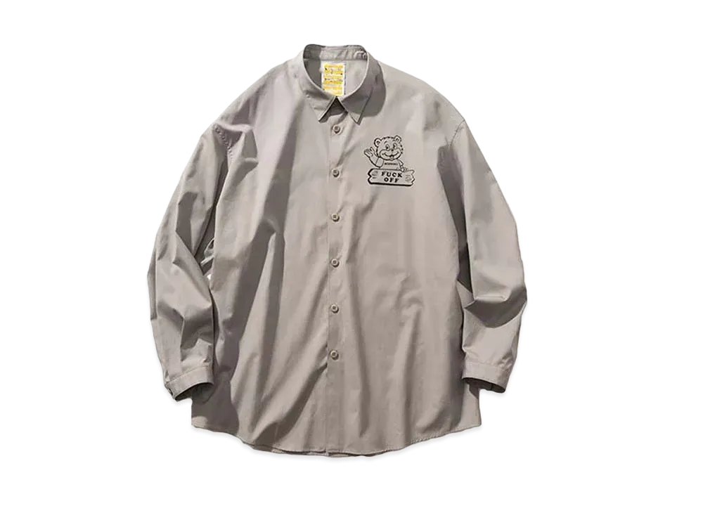 DIGAWEL MIN-NANO Oversized Shirt "Grey"