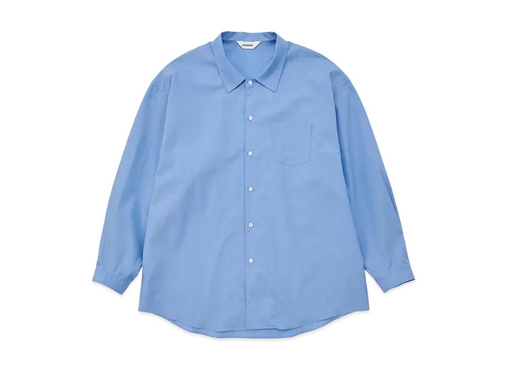 DIGAWEL Loose Neck Oversized Shirt "Dark Sax"