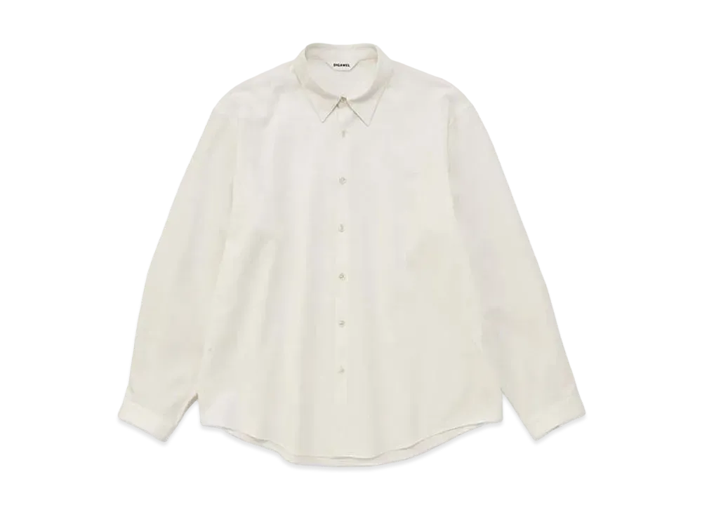DIGAWEL Elbow Patch Shirt "White"
