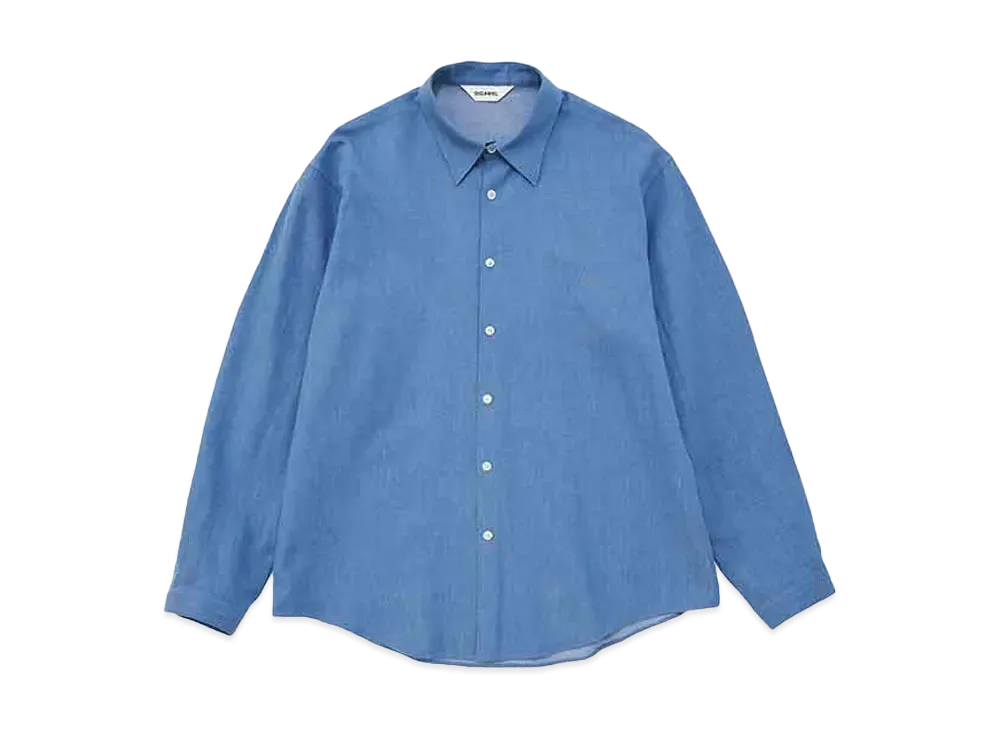 DIGAWEL Elbow Patch Shirt "L.Blue"