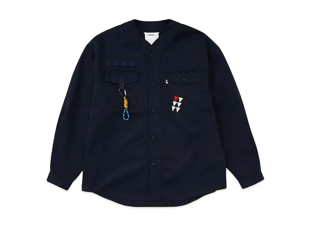 DIGAWEL Cub Scouts Oversized Shirt (Dickies × DIGAWEL) "Navy"