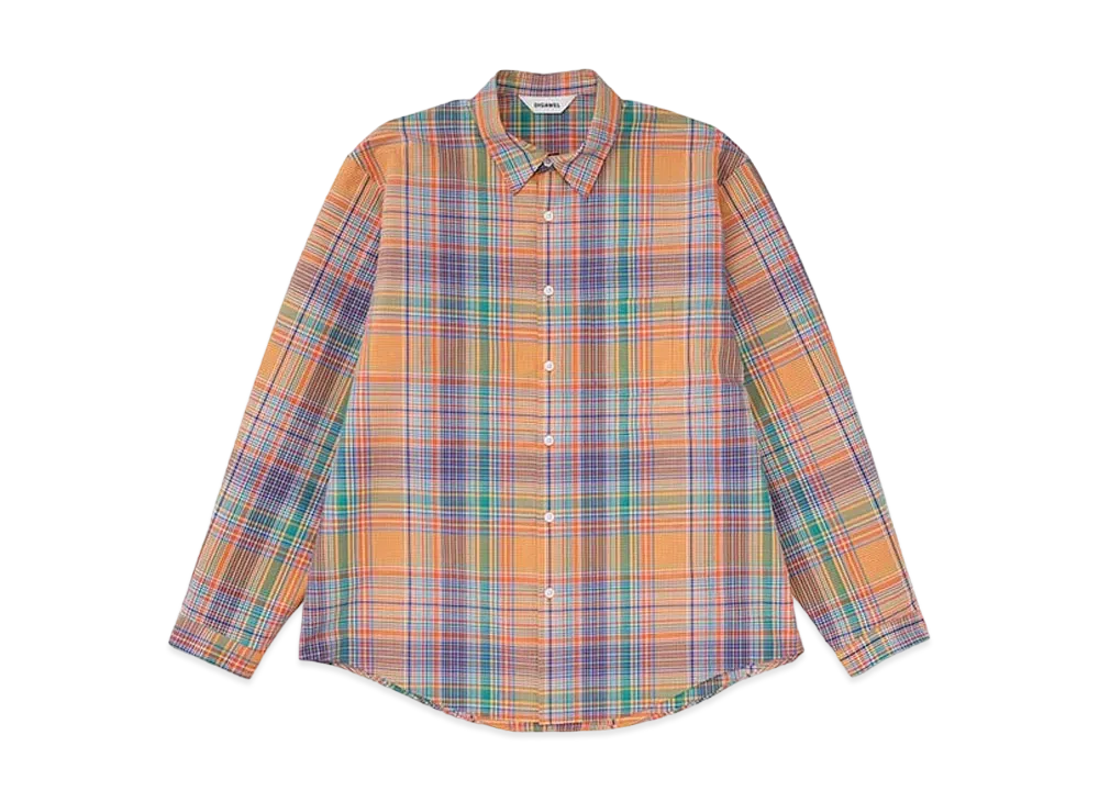 DIGAWEL Shirt (Generic)1 Check "Orange Check"