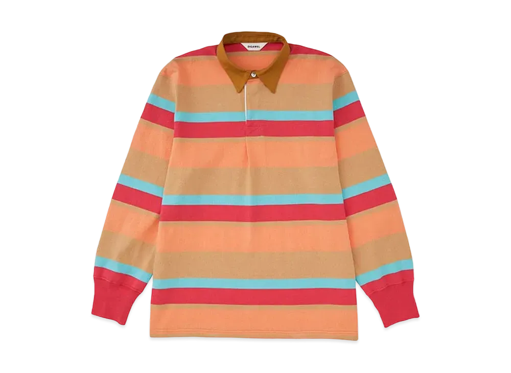 DIGAWEL Border Rugby Shirt "Beige"