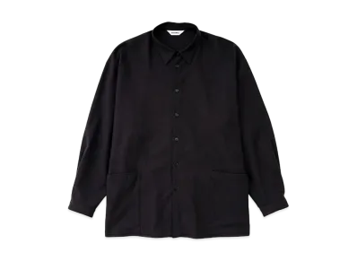 DIGAWEL Side Pocket Oversized Shirt "Black"