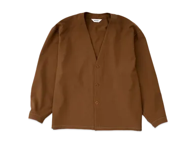 DIGAWEL Shirt Cardigan "Brown"