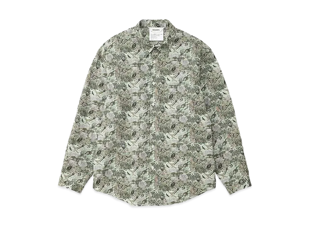 DIGAWEL Shirt /Fabric By Liberty "Khaki"
