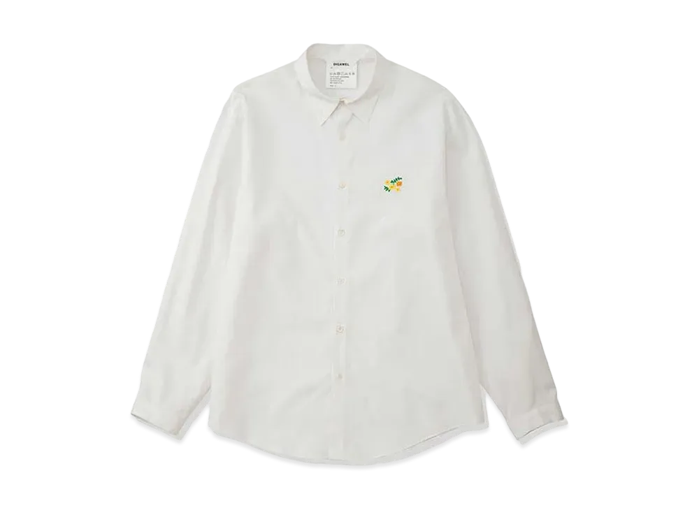 DIGAWEL Embroidery Shirt "White"