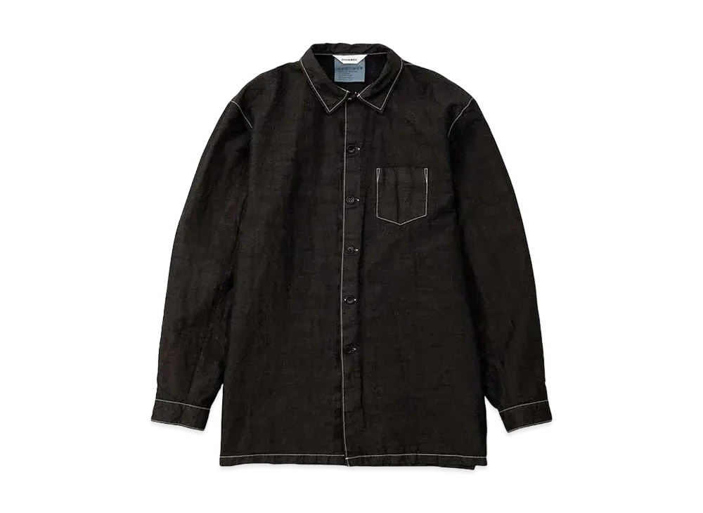 DIGAWEL Garment Dye Shirt "Black"
