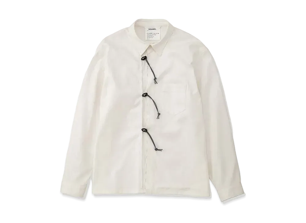 DIGAWEL Canvas Shirt "White"