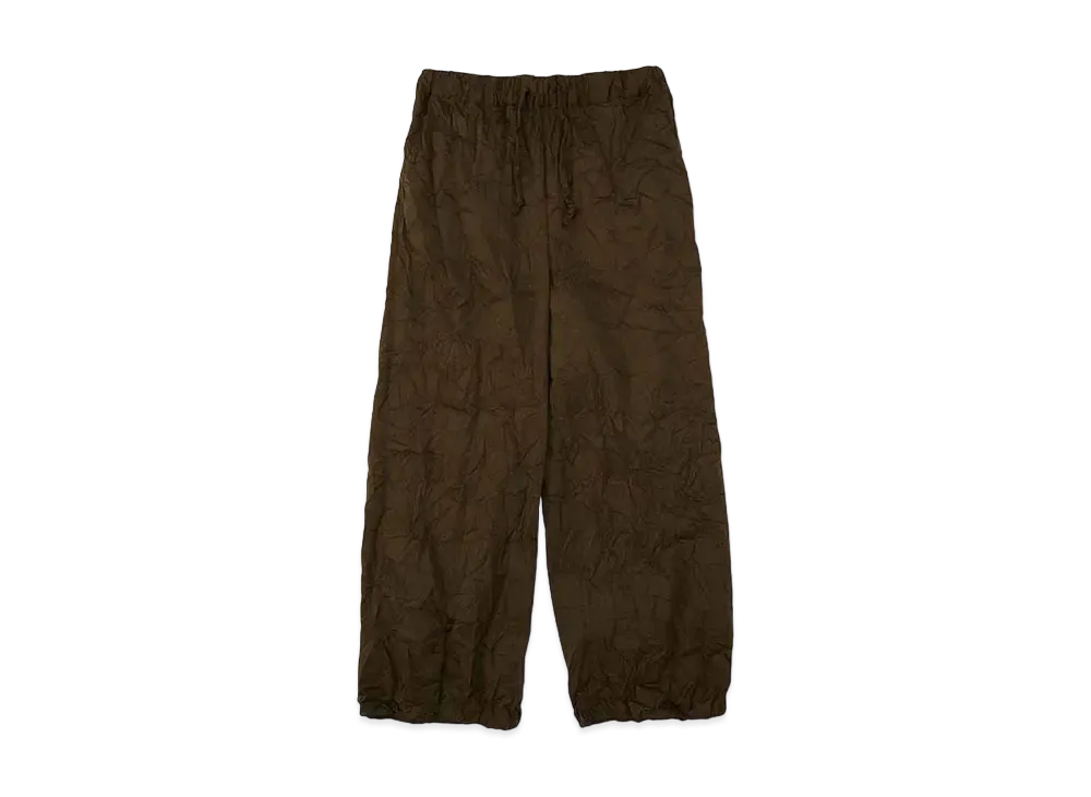 DIGAWEL Wide Lounge Pants (Crease Finish) "Khaki"