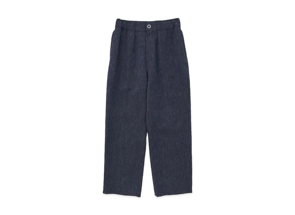 DIGAWEL Ring Dot Button Pants "Navy"