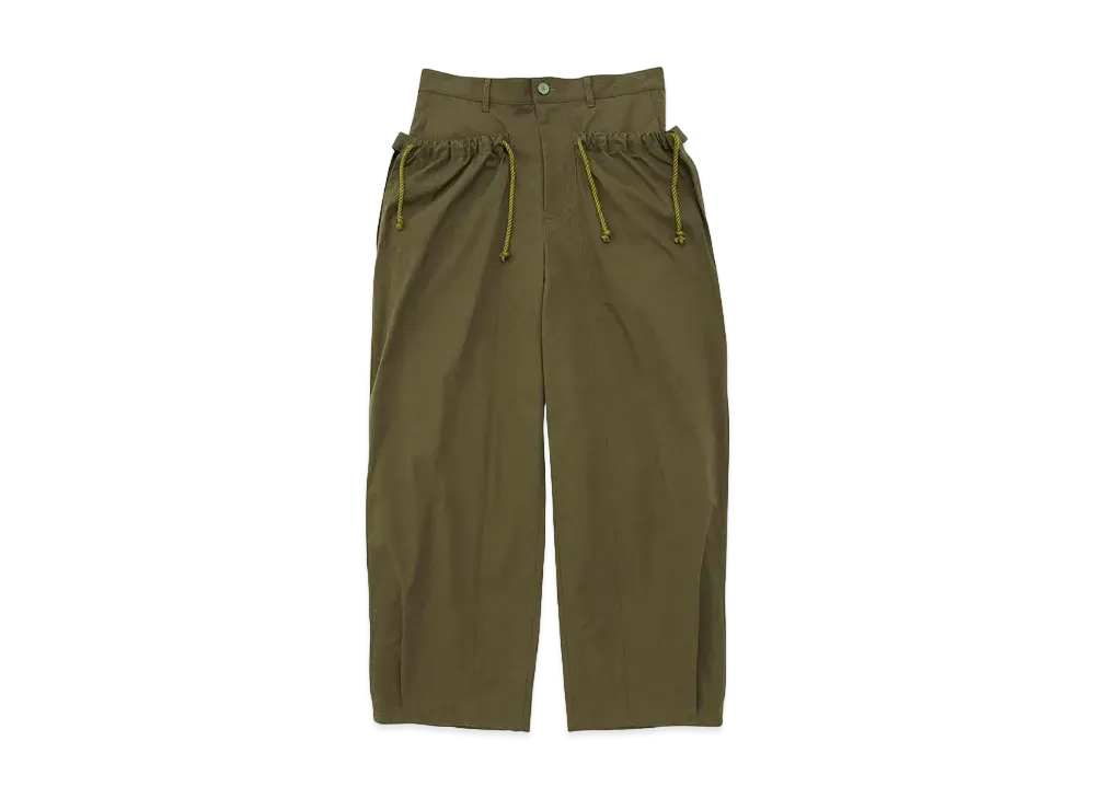 DIGAWEL Gather Pants "Olive"