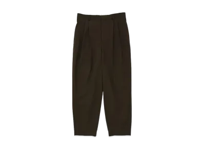 DIGAWEL 2 Tuck Tapered Pants2Combat Wool "Olive"